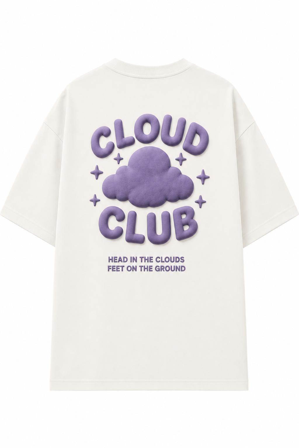 Cloud Club™ Oversized Streetwear T-Shirt