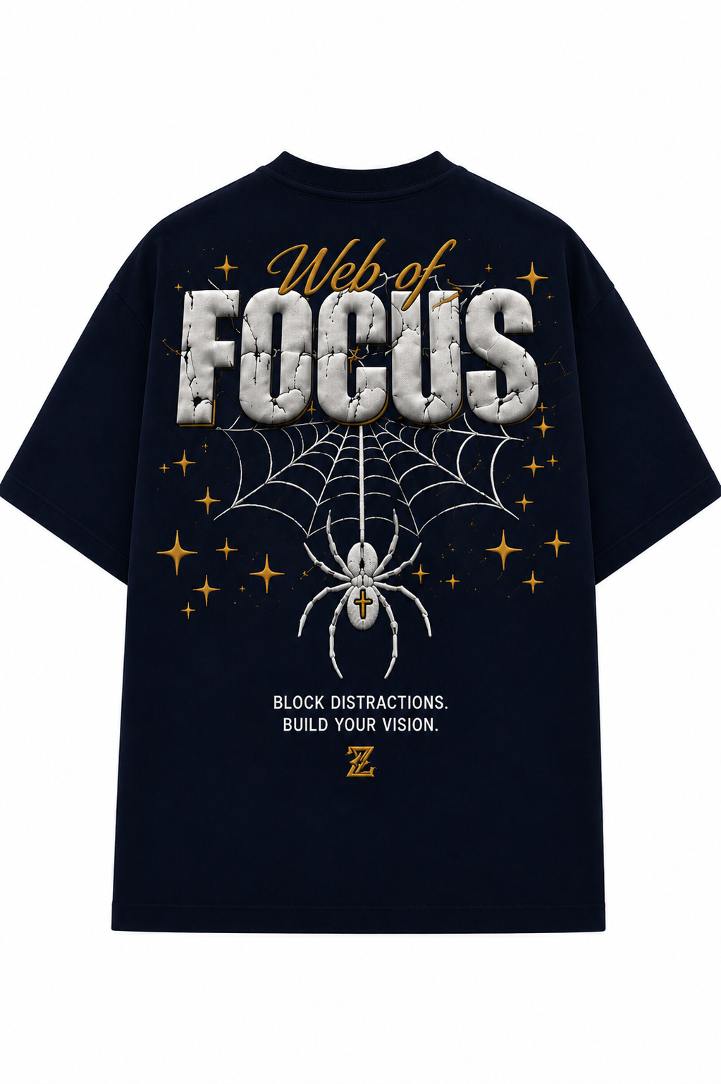 Web of Focus™ Oversized Streetwear T-Shirt – Limited Edition